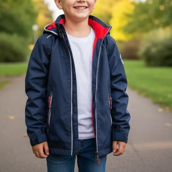 Decathlon Tribord Navy Blue Waterproof Sailing Jacket size 6 - Picture 11 of 11